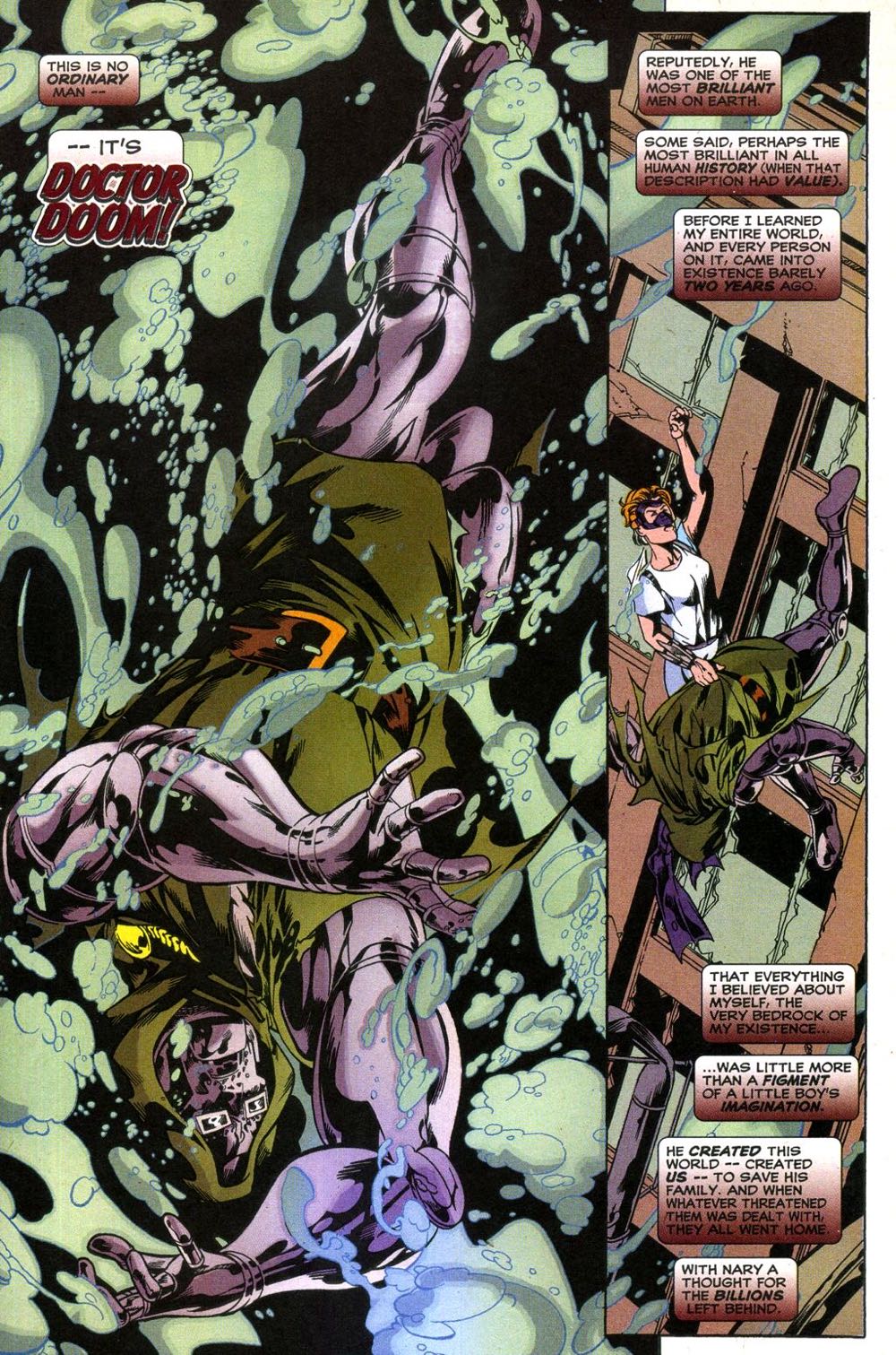 Heroes Reborn: Doomsday - Marvel Comics (1 - Jan 2000) comic book collectible [Barcode 759606048083] - Main Image 3