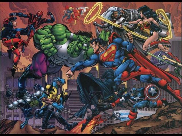 DC Versus Marvel Comics - Amalgam Comics (1 - May 1996) comic book collectible [Barcode 761941208770] - Main Image 2