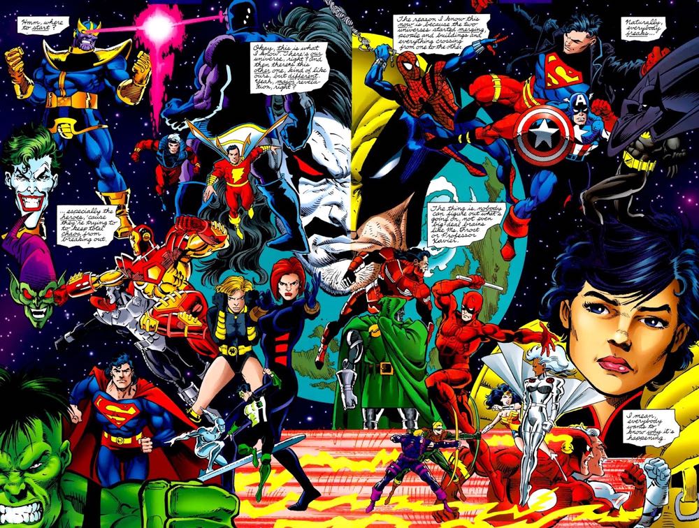 Versus - Amalgam: DC Comics & Marvel Comics (1 - 04/1996) comic book collectible [Barcode 76194120697400111] - Main Image 4