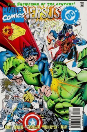 DC Versus Marvel Comics - DC / Marvel Comics (3 - Jan 1996) comic book collectible [Barcode 76194120697400111] - Main Image 1