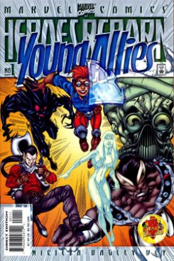 Heroes Reborn: Young Allies - Marvel Comics (1 - Jan 2000) comic book collectible [Barcode 759606048120] - Main Image 1