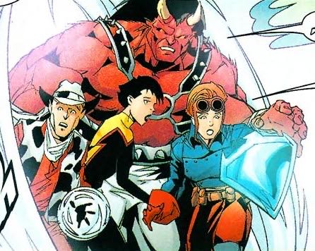 Heroes Reborn: Young Allies - Marvel Comics (1 - Jan 2000) comic book collectible [Barcode 759606048120] - Main Image 4