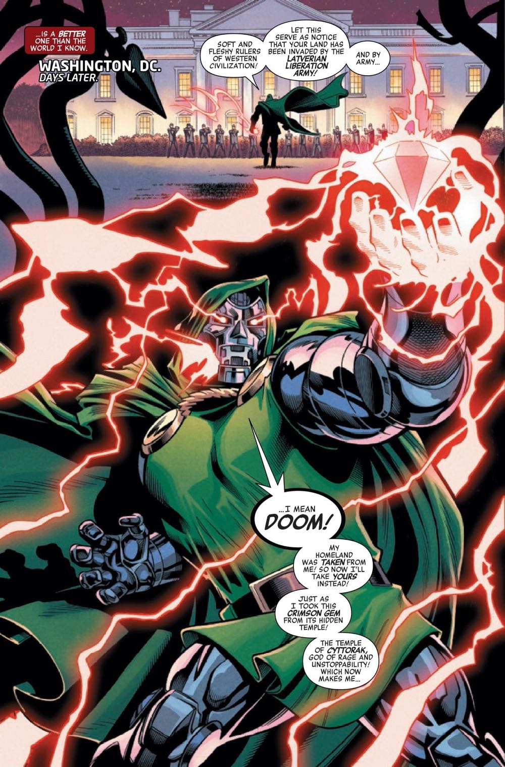 Heroes Reborn: Doom - Marvel Comics (1 - Jan 2000) comic book collectible [Barcode 759606048076] - Main Image 3