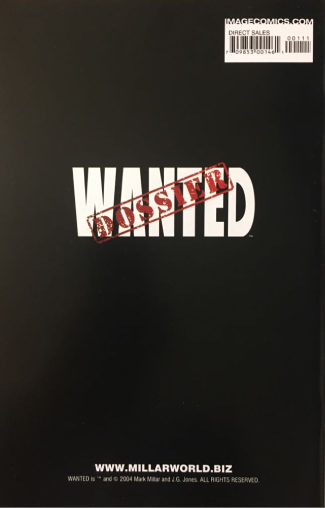 Wanted: Dossier - Top Cow / Image (1 - May 2004) comic book collectible [Barcode 709853001461] - Main Image 2