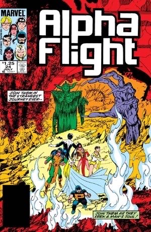 Alpha Flight - Marvel (24 - Jul 1985) comic book collectible [Barcode 071486029670] - Main Image 3
