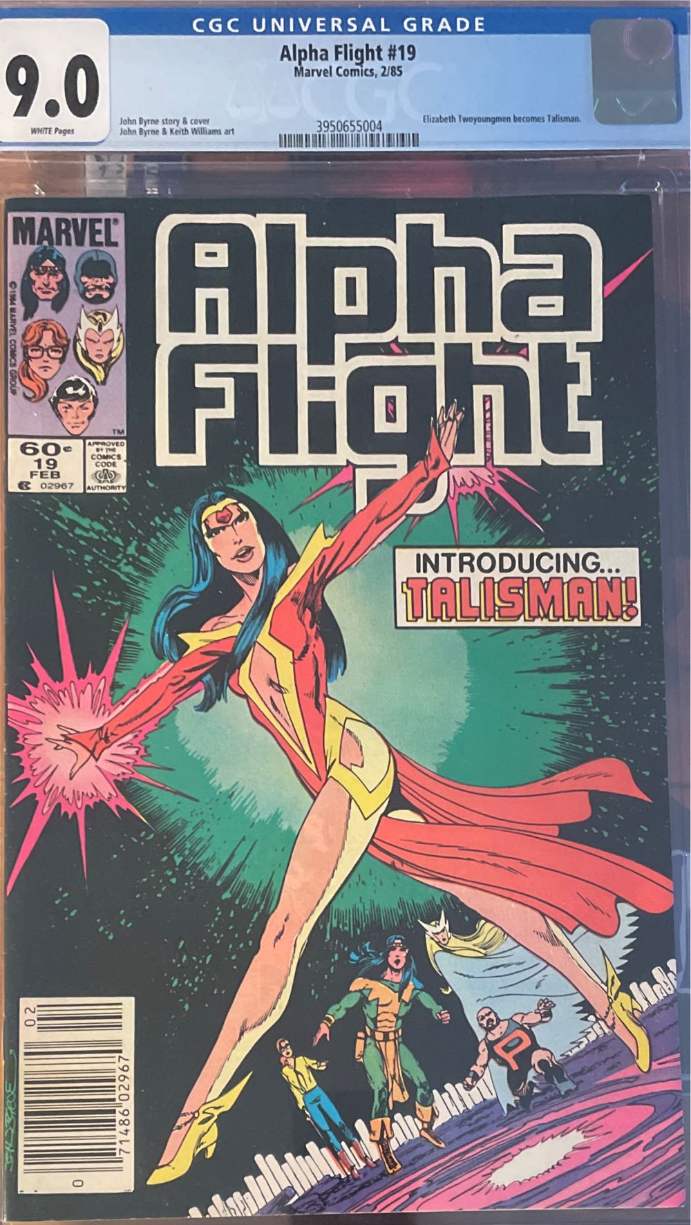 Alpha Flight - Marvel Comics (19 - Feb 1985) comic book collectible [Barcode 071486029670] - Main Image 2