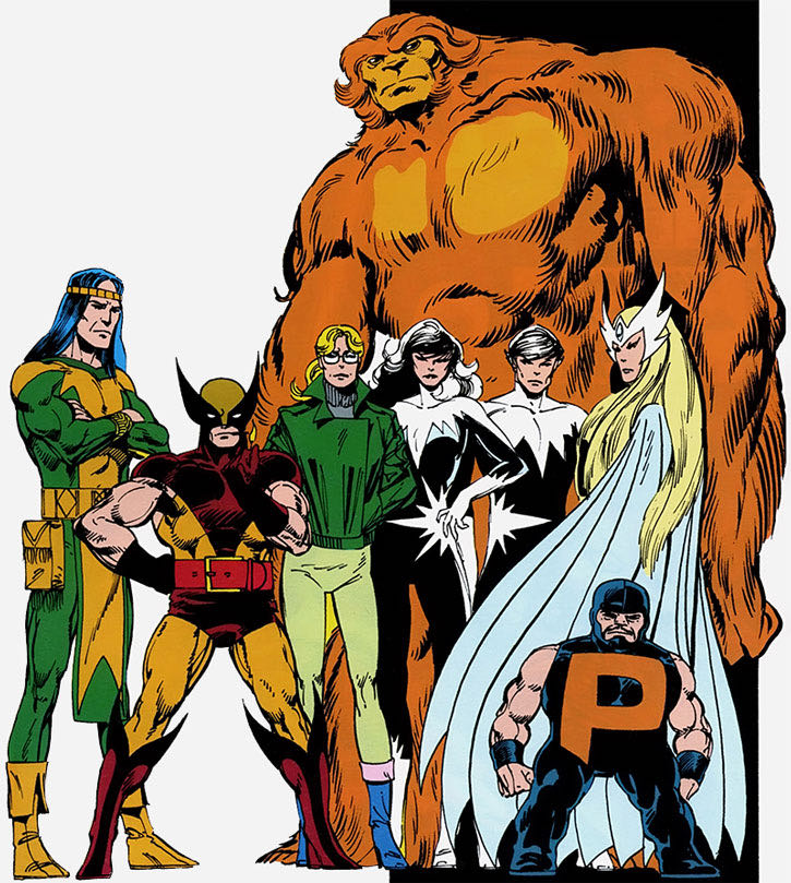 Alpha Flight - Marvel (25 - Aug 1985) comic book collectible [Barcode 071486029670] - Main Image 4
