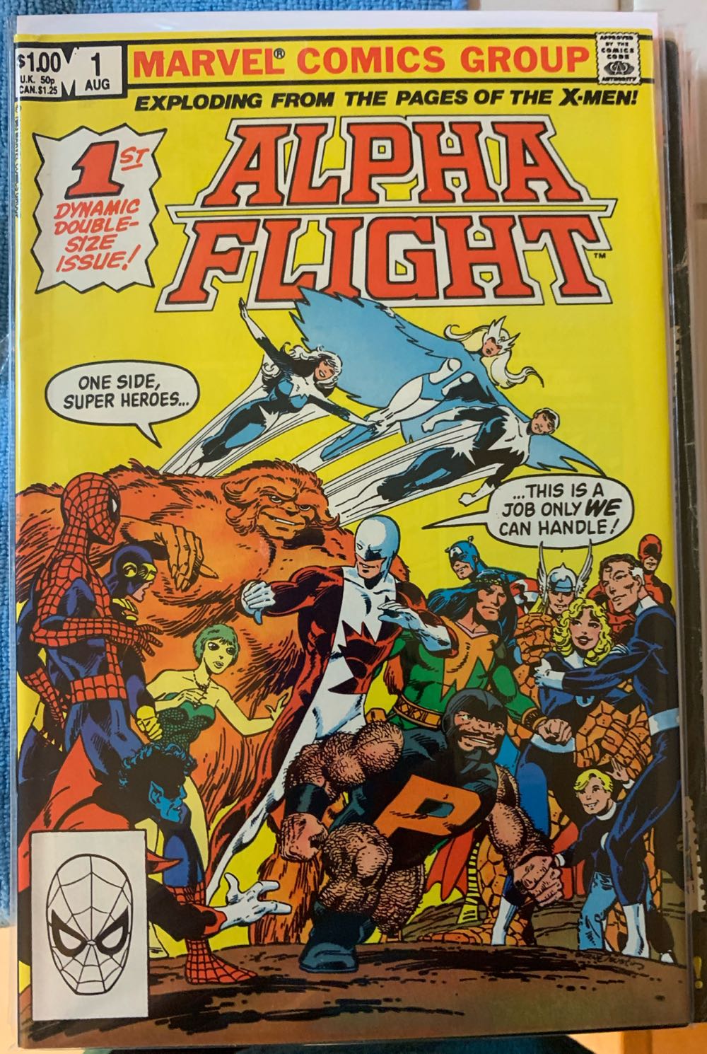 Alpha Flight - Marvel Comics (1 - Aug 1983) comic book collectible [Barcode 071486029670] - Main Image 3