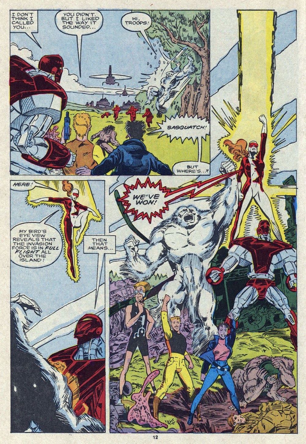 Alpha Flight - Marvel (51 - Oct 1987) comic book collectible [Barcode 071486029670] - Main Image 3