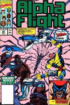 Alpha Flight - Marvel (88 - Aug 1990) comic book collectible [Barcode 024885210859] - Main Image 1