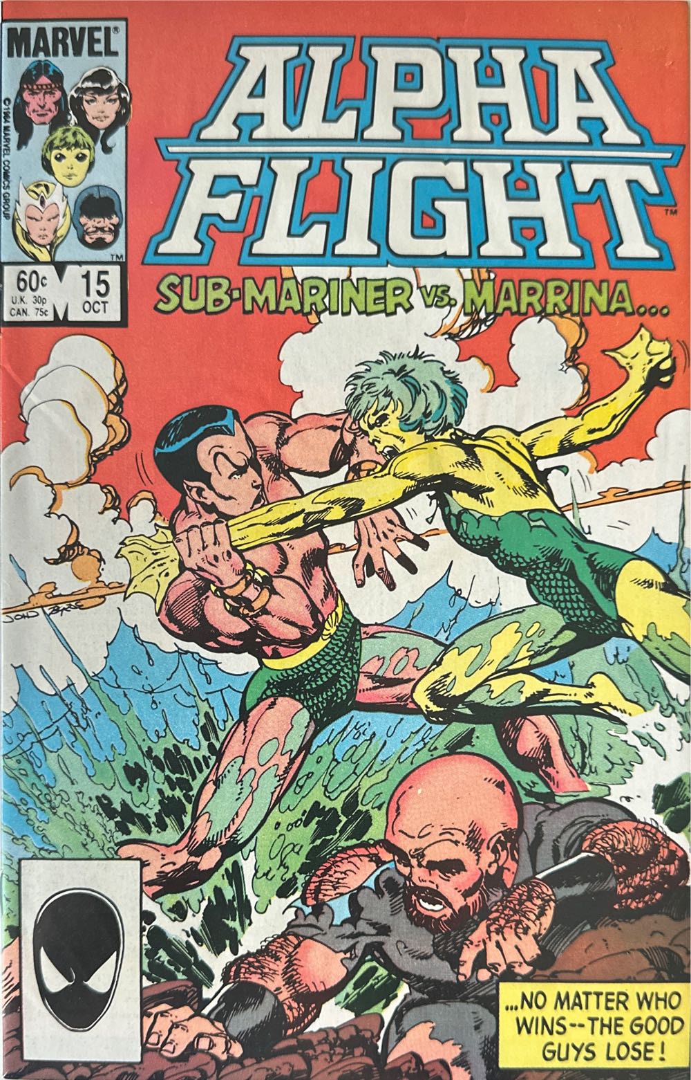 Alpha Flight - Marvel Comics (15 - Oct 1984) comic book collectible [Barcode 071486029670] - Main Image 2