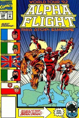 Alpha Flight - Marvel (108) comic book collectible [Barcode 009281012009] - Main Image 1