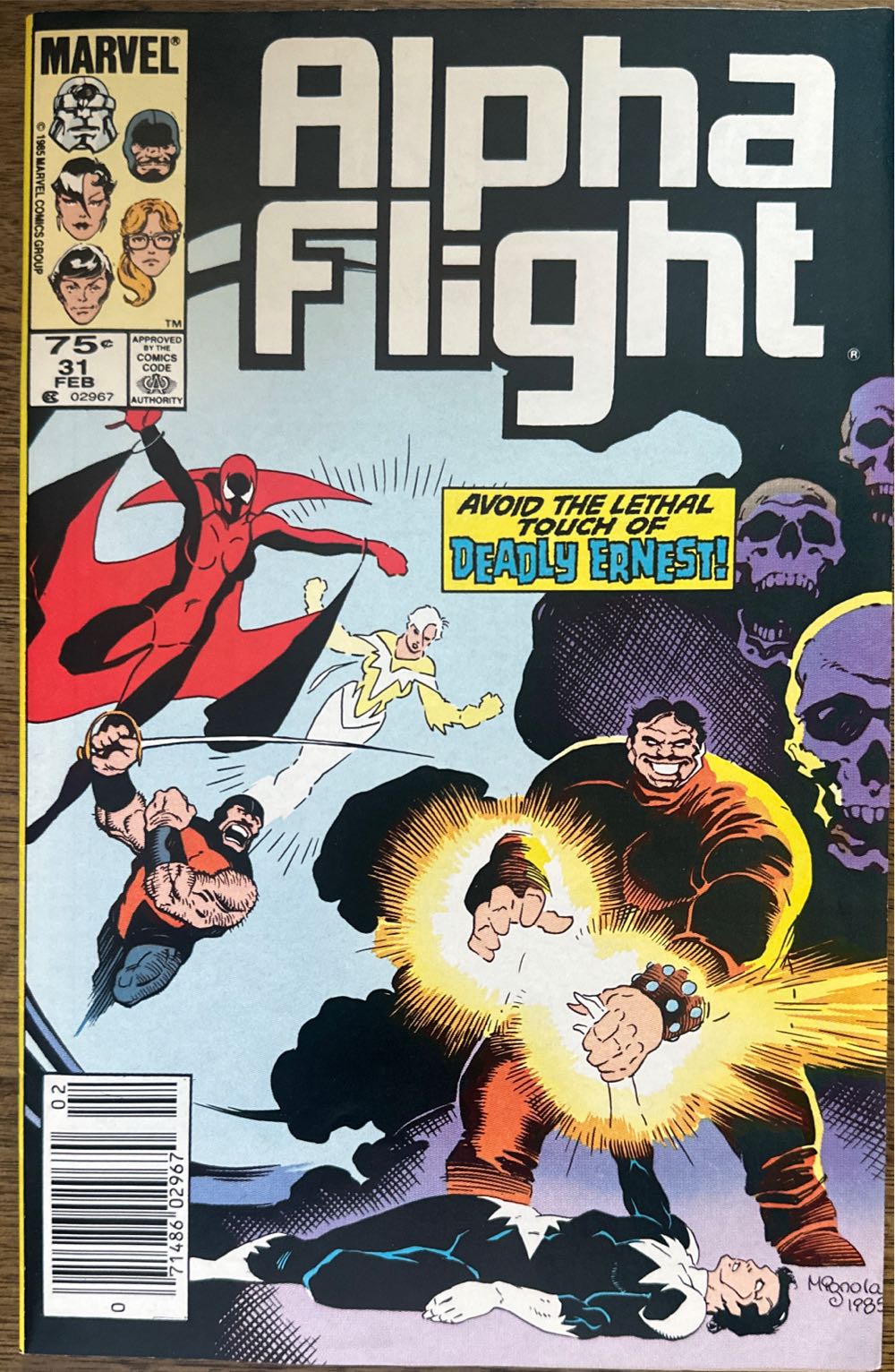Alpha Flight - Marvel (31) comic book collectible [Barcode 071486029670] - Main Image 2