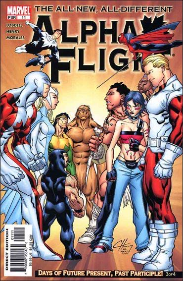 Alpha Flight - Marvel Comics (11 - Jun 1984) comic book collectible [Barcode 009281012009] - Main Image 2