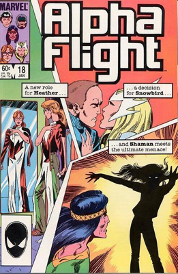 Alpha Flight  (18 - Jan 1985) comic book collectible [Barcode 009281012009] - Main Image 1