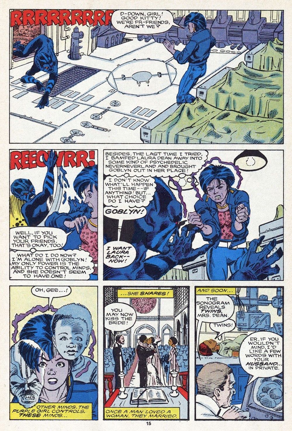 Alpha Flight - Marvel Comics (54 - Jan 1988) comic book collectible [Barcode 009281012009] - Main Image 3