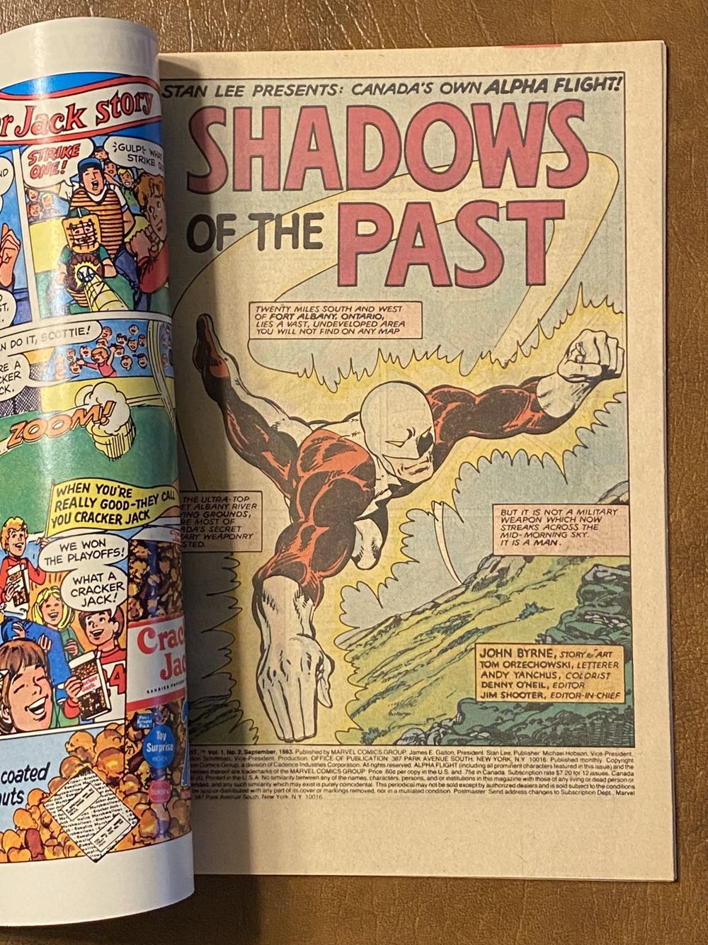 Alpha Flight - Marvel Comics (2 - Sep 1983) comic book collectible [Barcode 009281012009] - Main Image 2