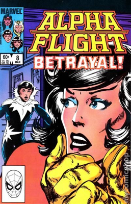 Alpha Flight - Marvel Comics (8 - Mar 1983) comic book collectible [Barcode 009281012009] - Main Image 1