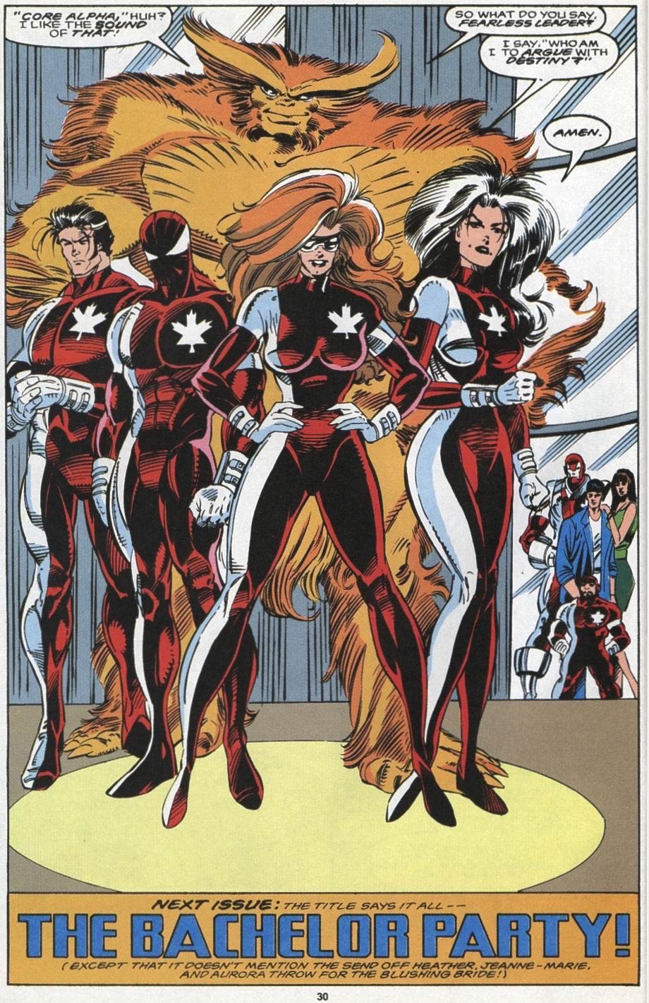 Alpha Flight - Marvel Comics (104 - Jan 1992) comic book collectible [Barcode 009281012009] - Main Image 2