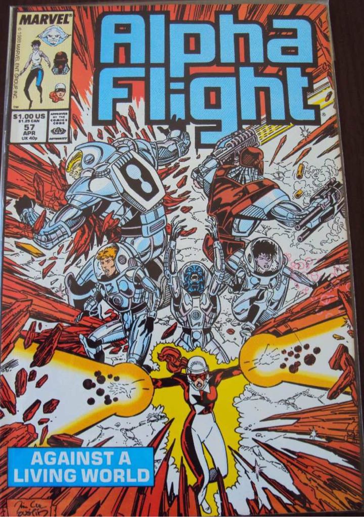 Alpha Flight - Marvel Comics (57 - 04/1988) comic book collectible - Main Image 1