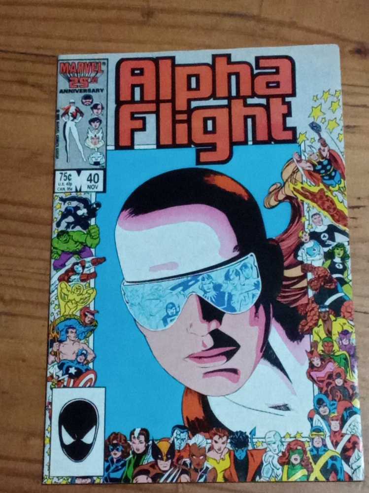 Alpha Flight - Marvel Comics (40 - Nov 1986) comic book collectible - Main Image 2