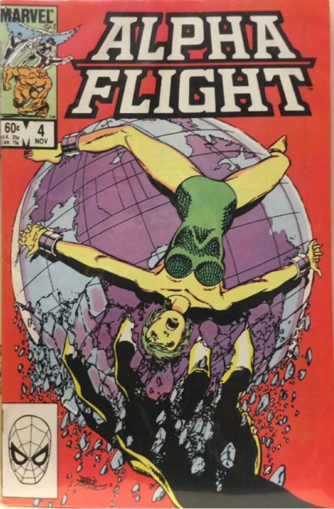 Alpha Flight - Marvel (4 - Nov 1983) comic book collectible [Barcode 071486029670] - Main Image 2