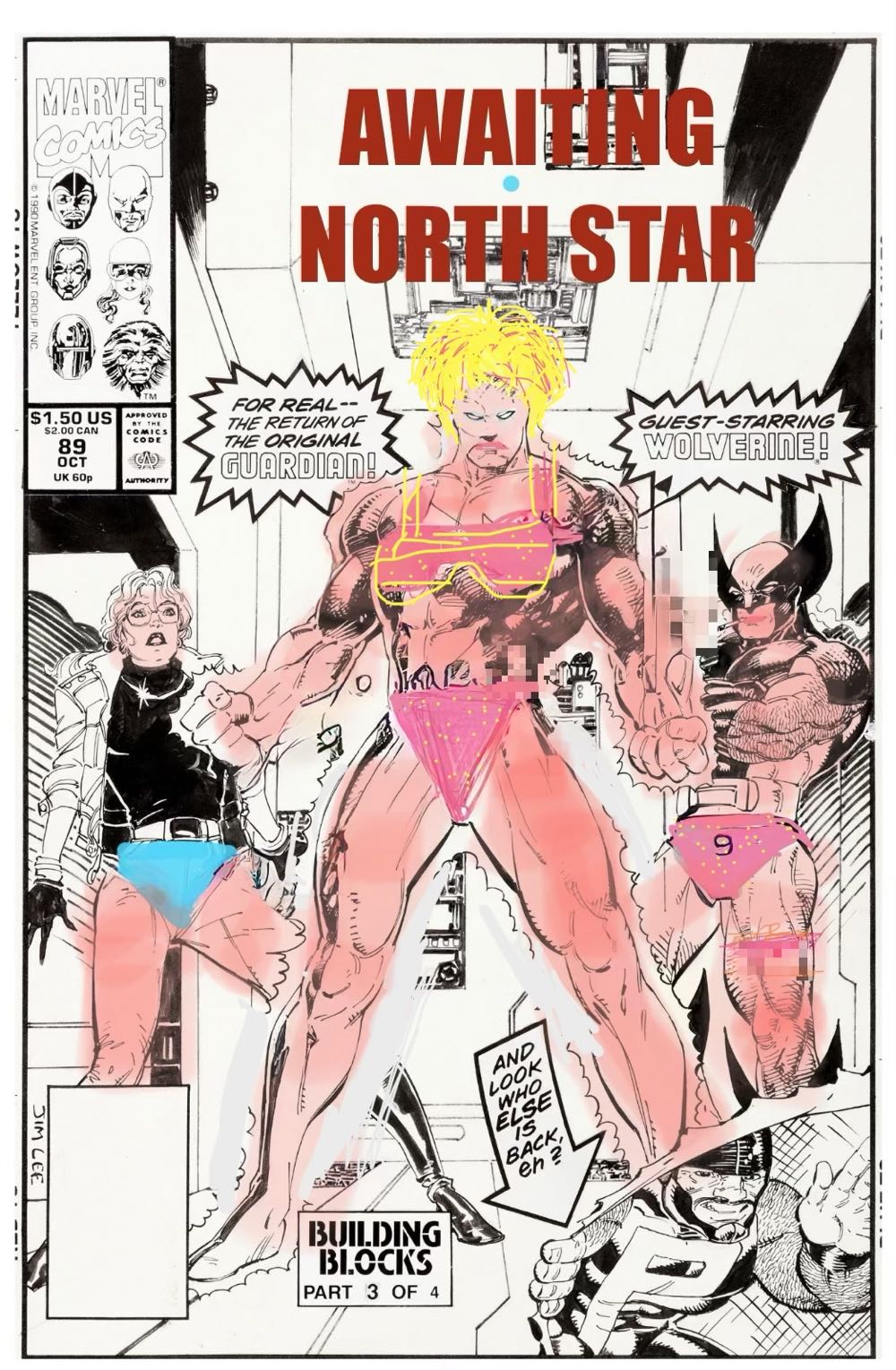 Alpha Flight - Marvel Comcs (89 - Oct 1990) comic book collectible [Barcode 071486029670] - Main Image 4