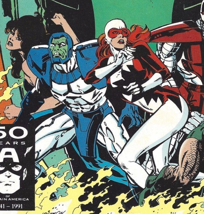 Alpha Flight - Marvel (96 - May 1991) comic book collectible [Barcode 024885210859] - Main Image 2