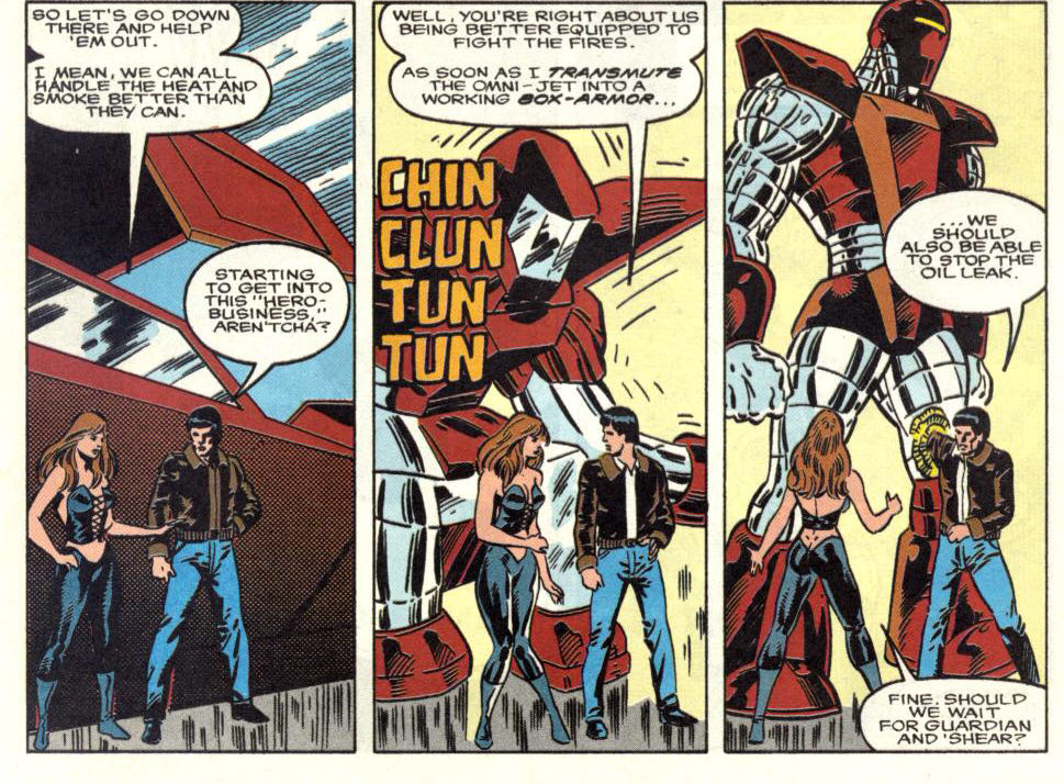 Alpha Flight - Marvel (96 - May 1991) comic book collectible [Barcode 024885210859] - Main Image 3