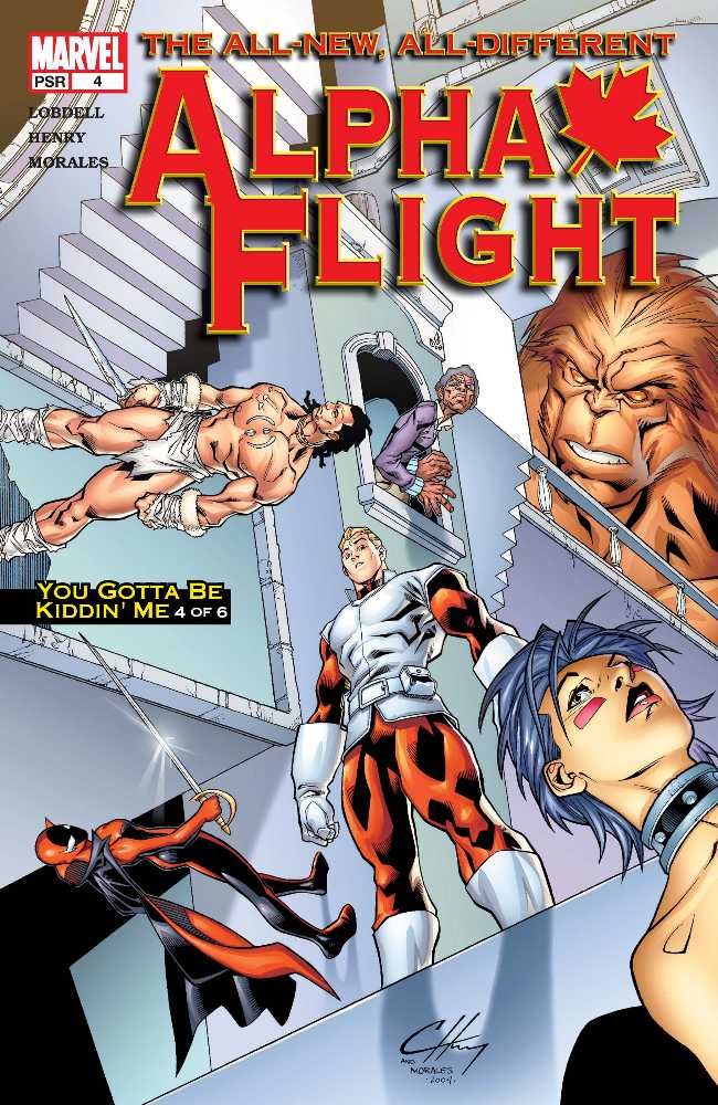 Alpha Flight (2004) - Dan Buckley (4 - Aug 2004) comic book collectible [Barcode 759606055180] - Main Image 2