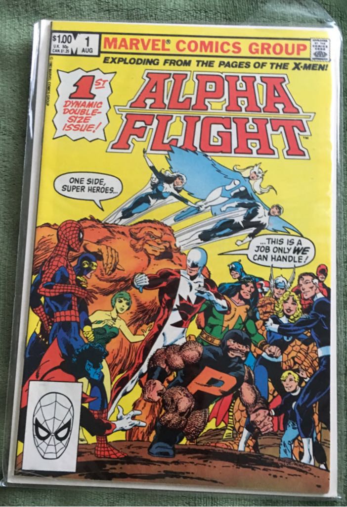 Alpha Flight (1 - 08/1983) comic book collectible - Main Image 1