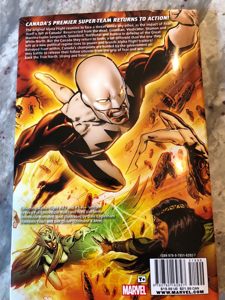 Alpha Flight  (1) comic book collectible [Barcode 978078516282751999] - Main Image 2
