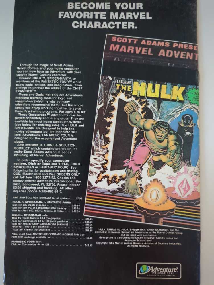 Alpha Flight (1983) - Marvel Comics (34 - 05/1986) comic book collectible - Main Image 2