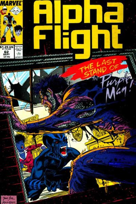 Alpha Flight - Marvel Comics (62 - 09/1988) comic book collectible - Main Image 1