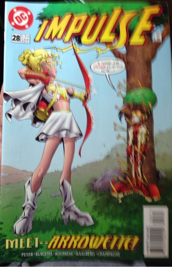 Impulse  (28) comic book collectible [Barcode 761941204154] - Main Image 1
