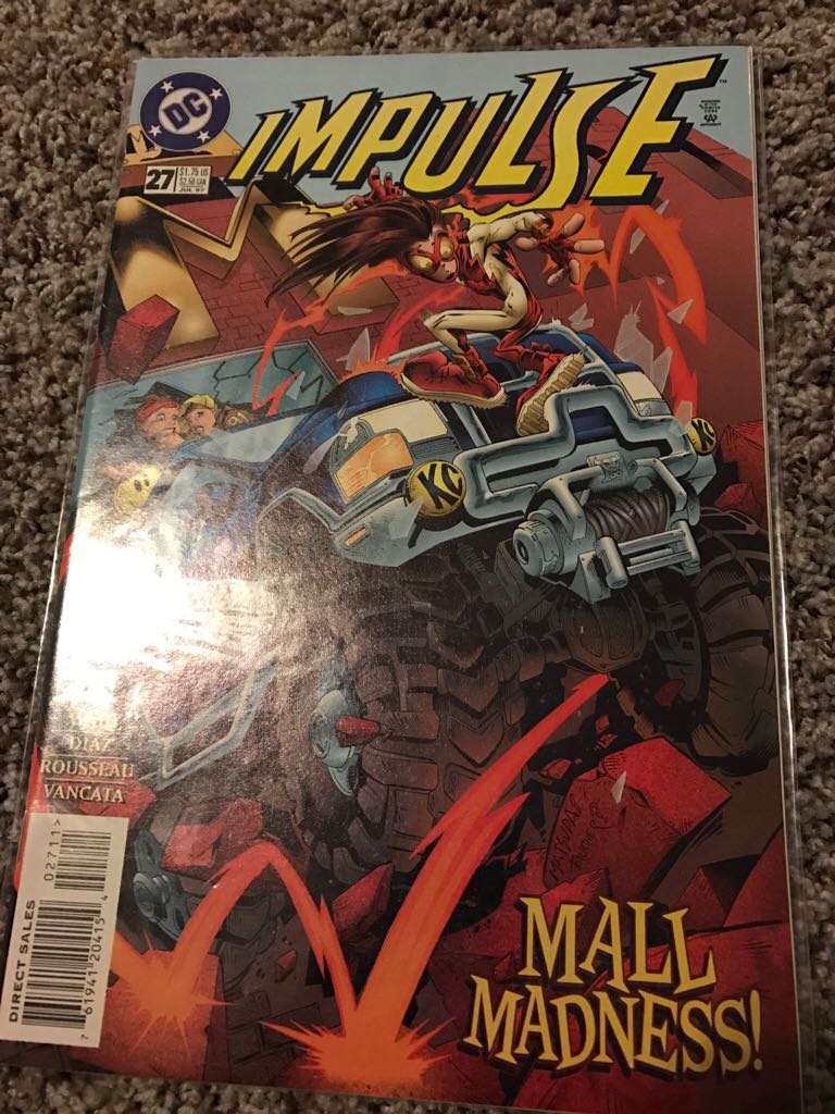 Impulse  (27) comic book collectible [Barcode 761941204154] - Main Image 1