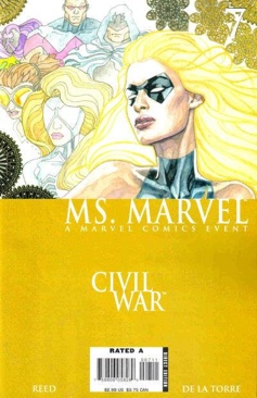 Ms. Marvel - Marvel Comics (7 - Nov 2006) comic book collectible [Barcode 759606058280] - Main Image 1