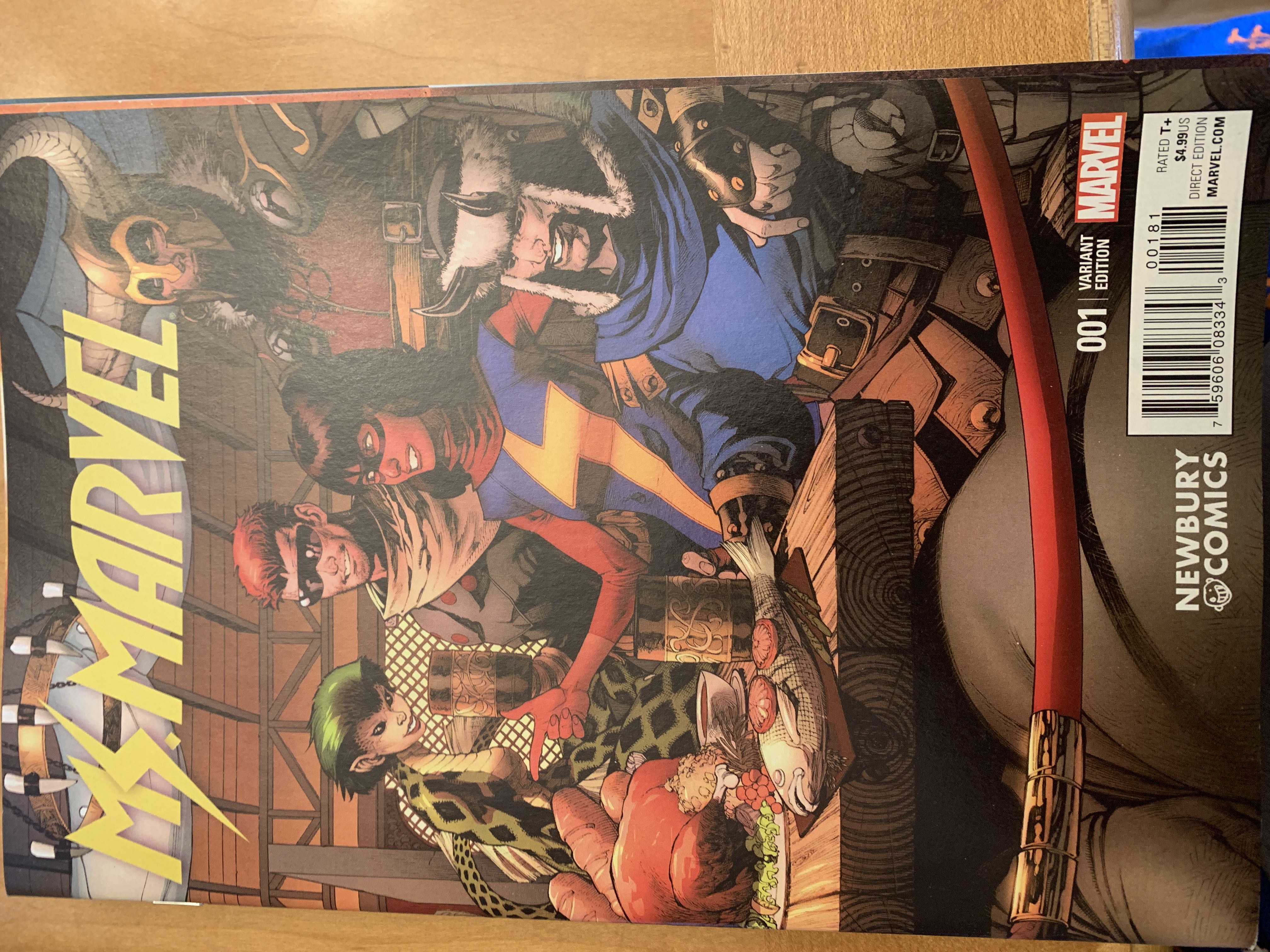 Ms. Marvel - Marvel Comics (1 - Jan 2016) comic book collectible [Barcode 759606083343] - Main Image 2