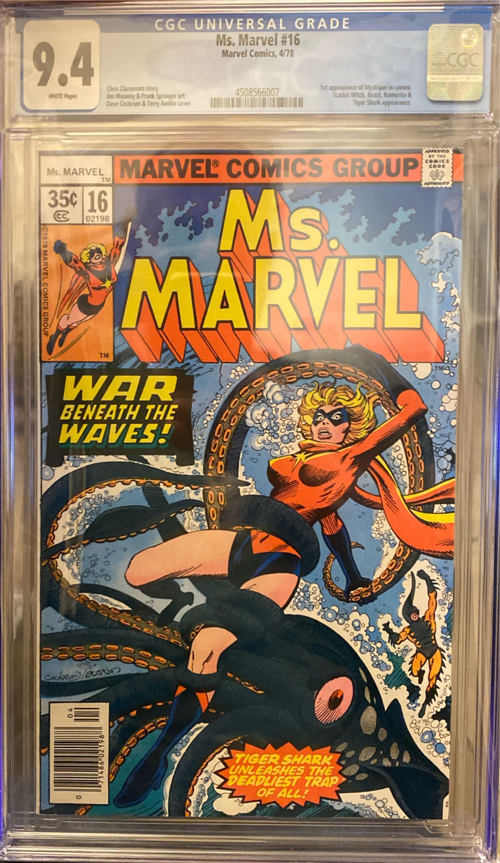 Ms. Marvel - Marvel Comics (16 - Apr 1978) comic book collectible - Main Image 2