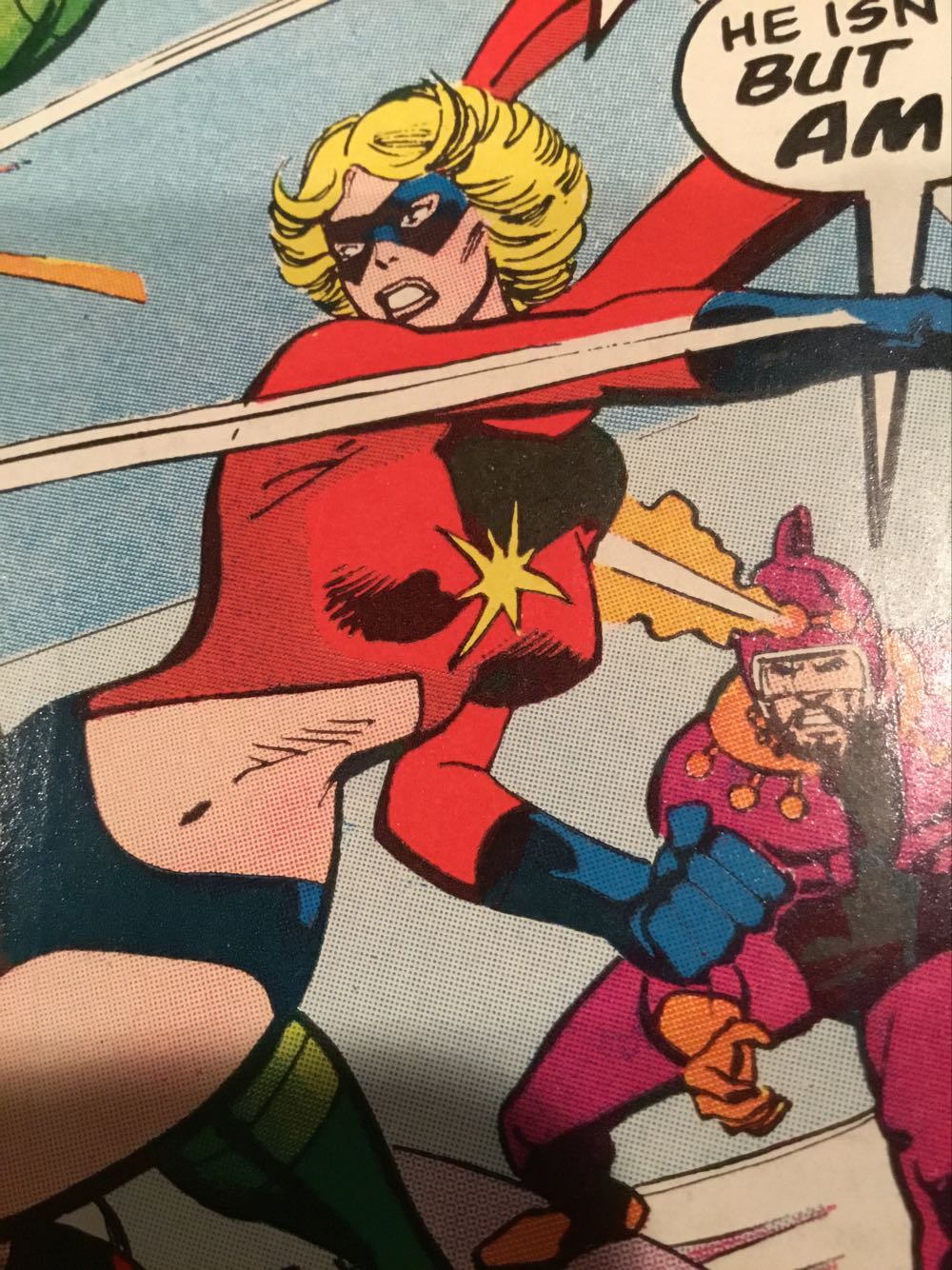 Ms. Marvel (Vol. 1) - Marvel Comics (2 - Feb 1977) comic book collectible [Barcode 07148602198802] - Main Image 2