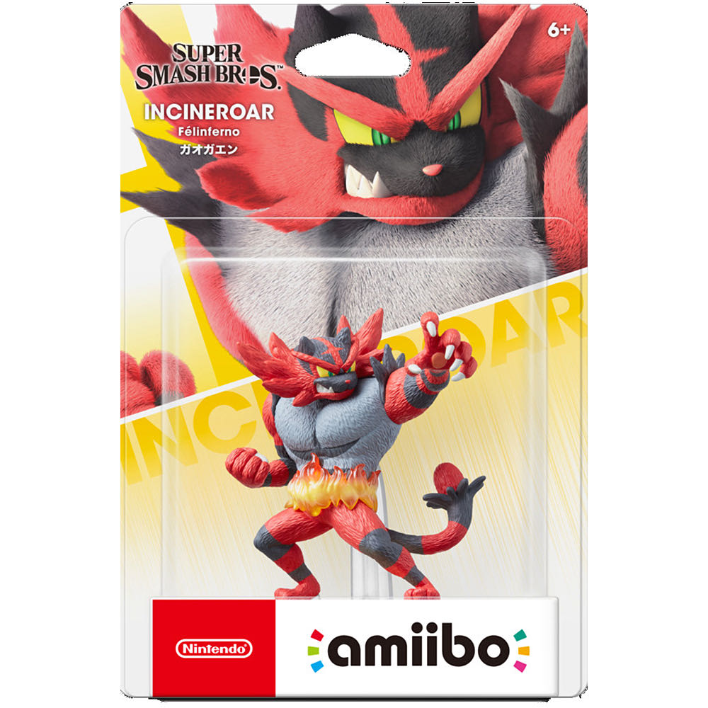 Incineroar amiibo - Nintendo comic book collectible - Main Image 2