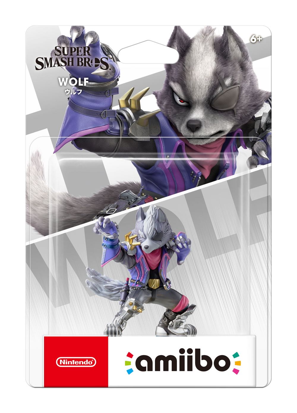 Wolf amiibo - Nintendo comic book collectible [Barcode 400009282634] - Main Image 2