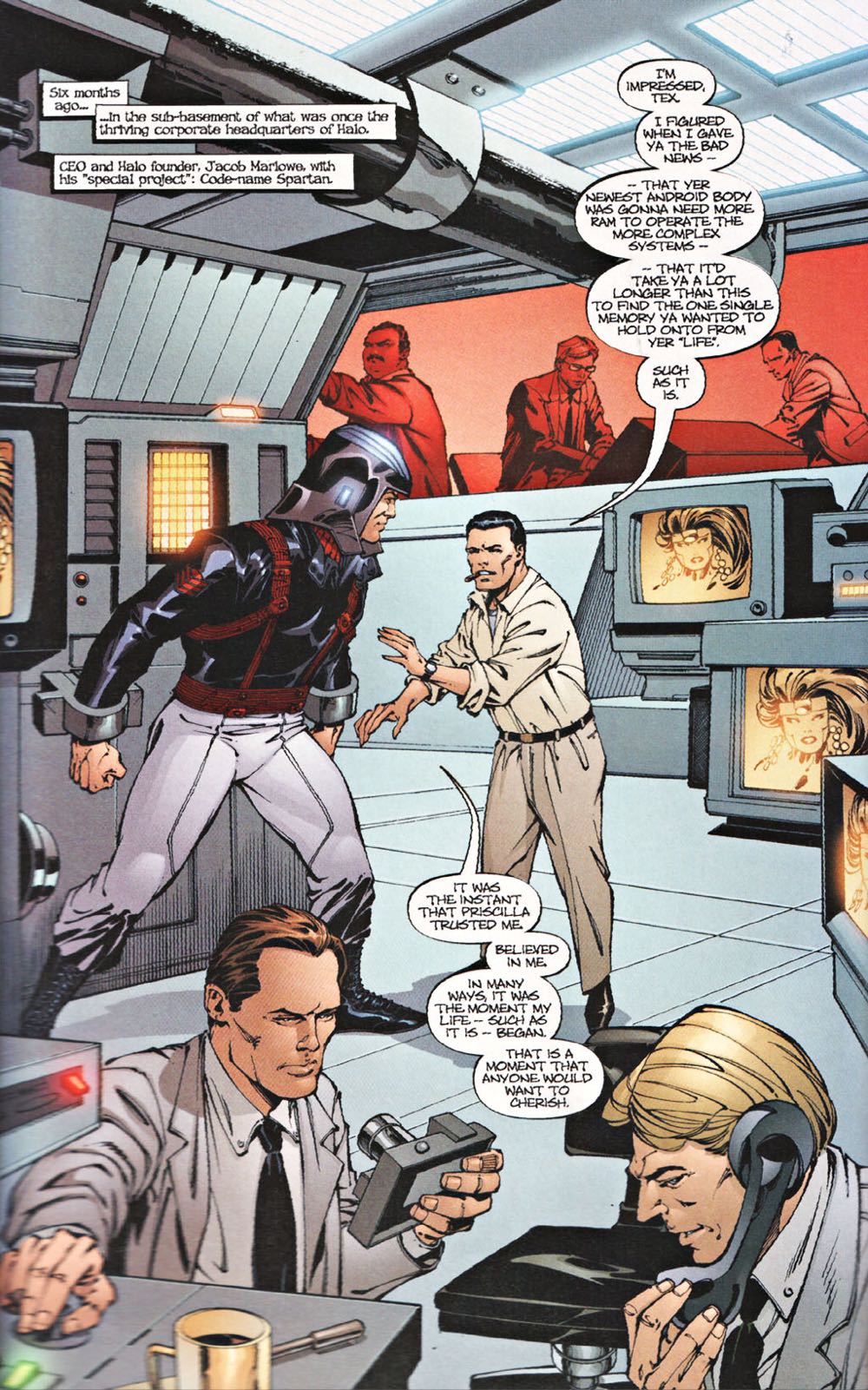 WildCats: Mosaic - Wildstorm / DC Comics (1 - Feb 2000) comic book collectible [Barcode 761941222523] - Main Image 4