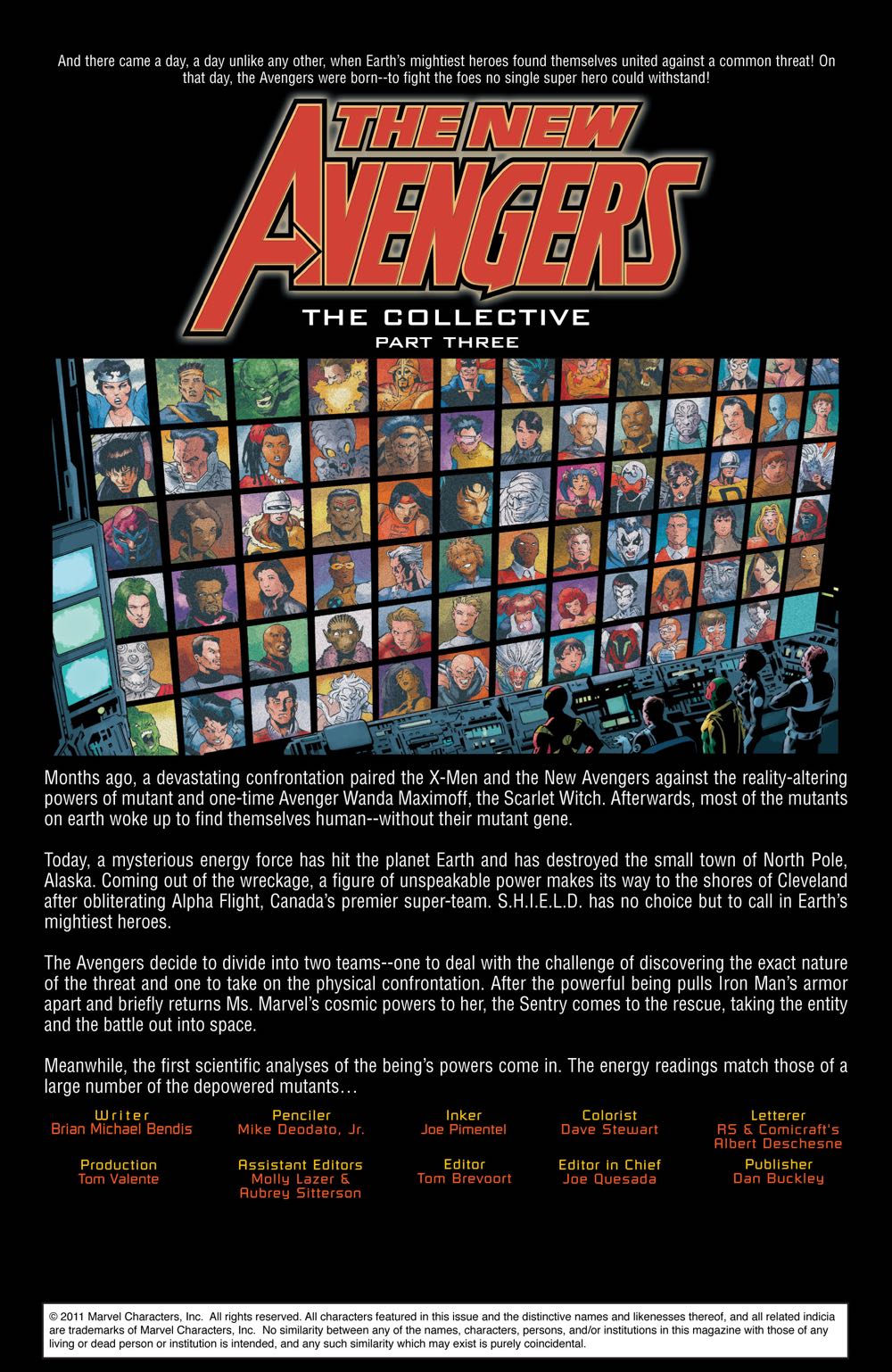 New Avengers - Marvel Comics (19 - Jul 2006) comic book collectible [Barcode 759606072477] - Main Image 2