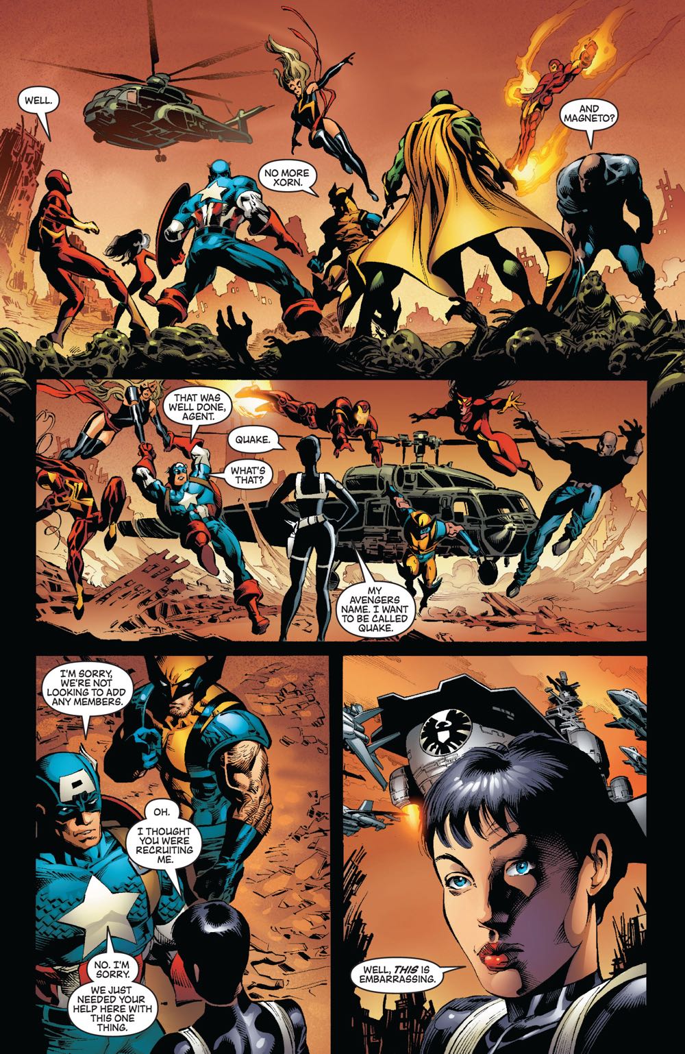 New Avengers - Marvel Comics (20 - Aug 2006) comic book collectible [Barcode 759606072477] - Main Image 4