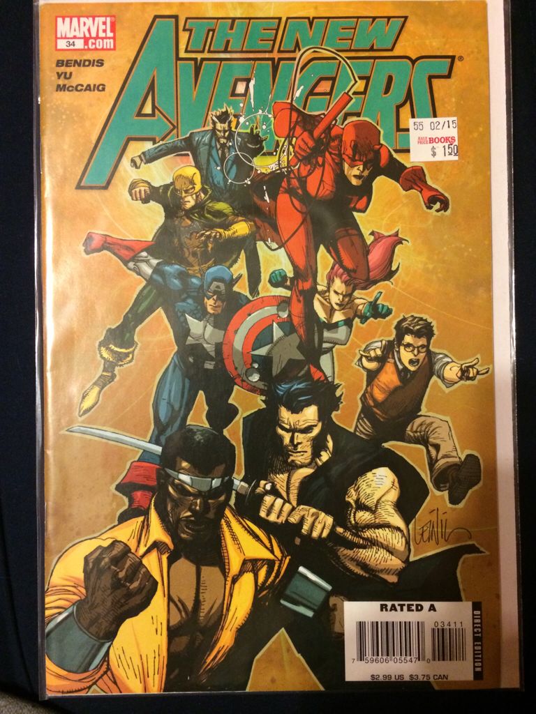 The New Avengers - Marvel (34) comic book collectible [Barcode 759606055470] - Main Image 1