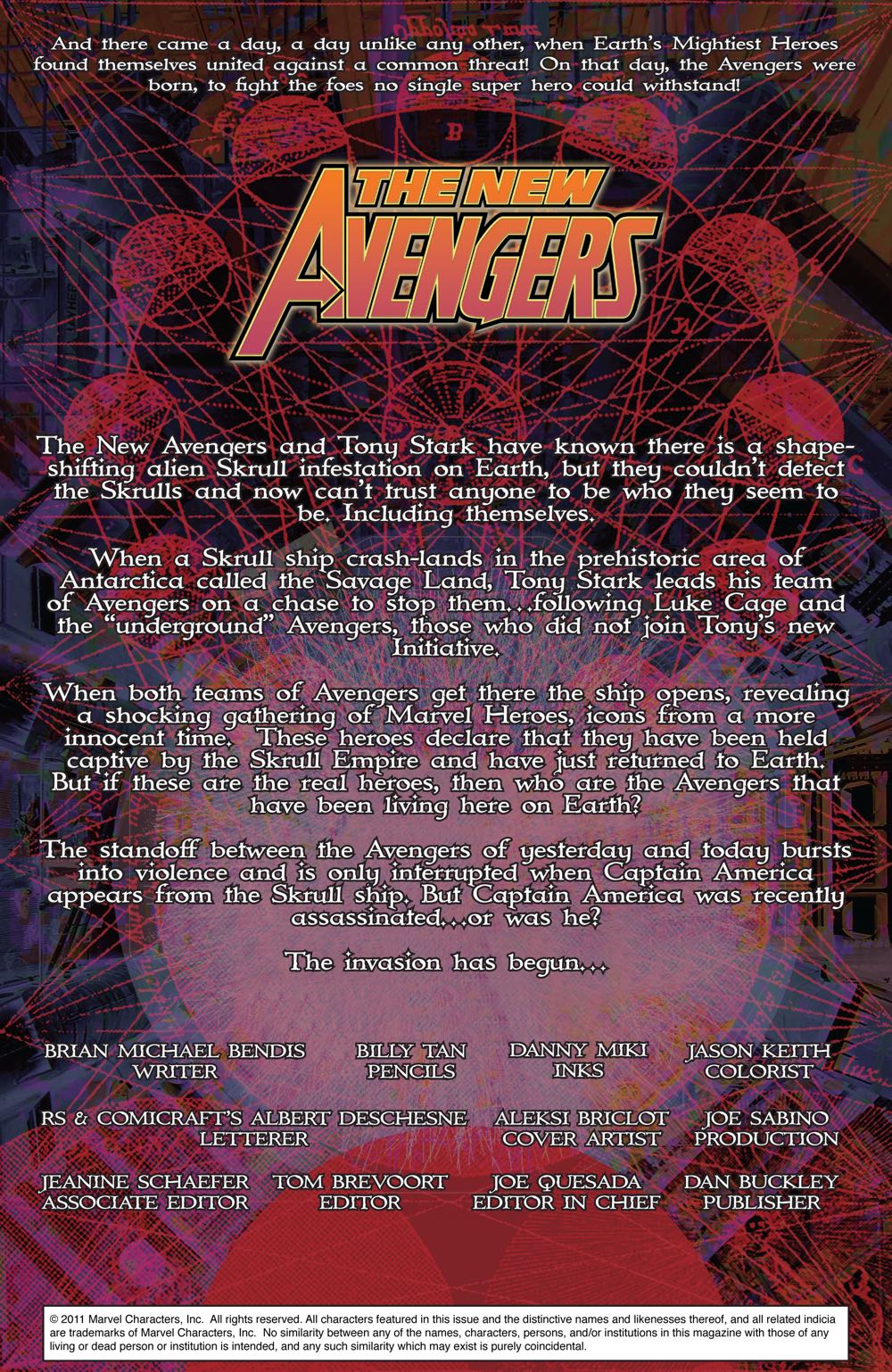 New Avengers - Marvel Comics (43 - Sep 2008) comic book collectible [Barcode 759606055470] - Main Image 2