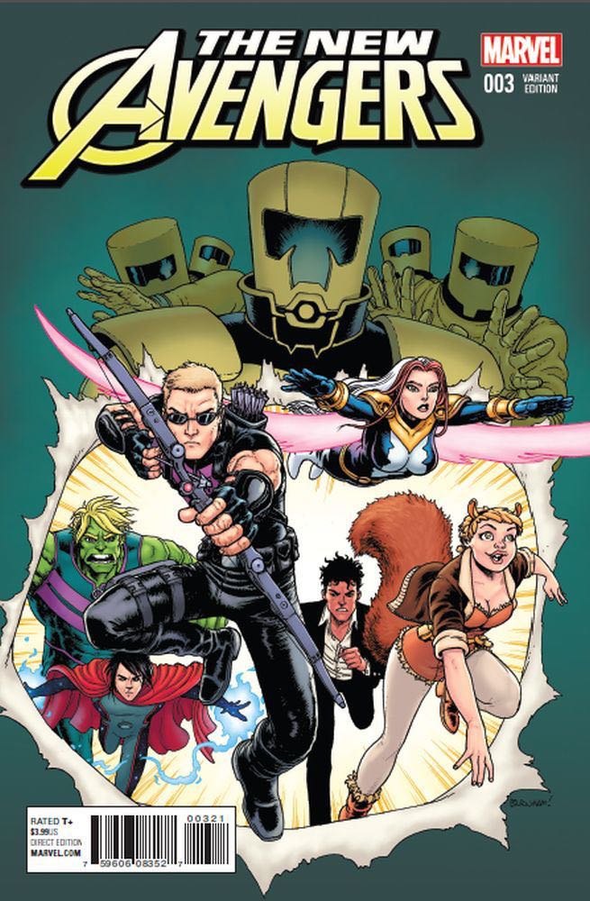 New Avengers, The  (321) comic book collectible [Barcode 759606083527] - Main Image 1