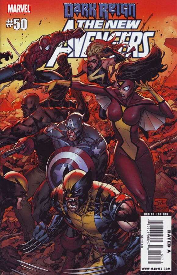 The New Avengers 2005 - Marvel.com (50 - Apr 2009) comic book collectible [Barcode 9780785124375] - Main Image 1
