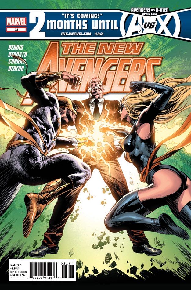 The New Avengers (2010) - Marvel (22 - Apr 2012) comic book collectible [Barcode 75960607247702211] - Main Image 2